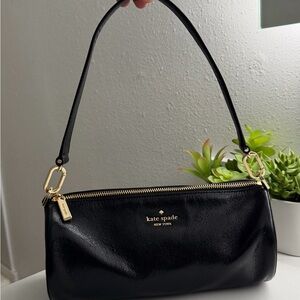Kate Spade Black and Gold Shoulder Bag